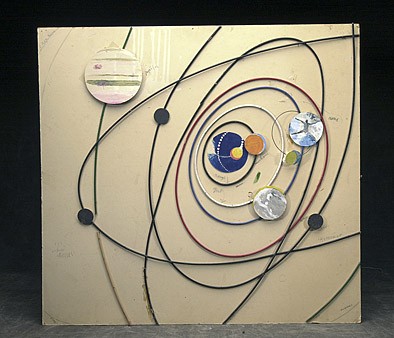 Fogelquist, Jörgen, "Banor i rymden", 1974, Photo: /Skissernas Museum 