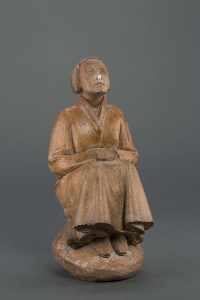 Linde, Peter, "Karin Boye", 1987, Photo:  Jenny Lindhe/Skissernas Museum 