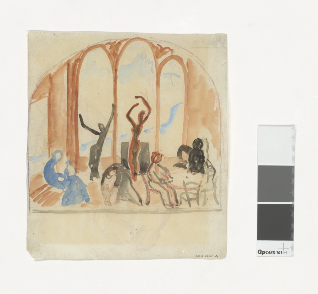 Grünewald, Isaac, "Motto: Triangel", 1914, Photo:  Emma Krantz/Skissernas Museum 