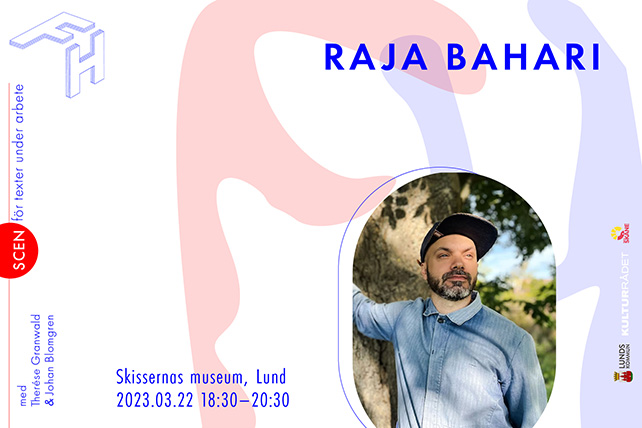 Porträtt författare Raja Bahari