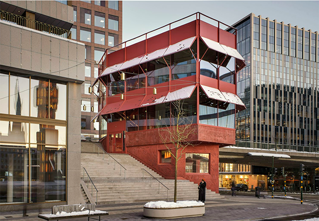 Sergelpaviljongen på Sergels torg, Stockholm.