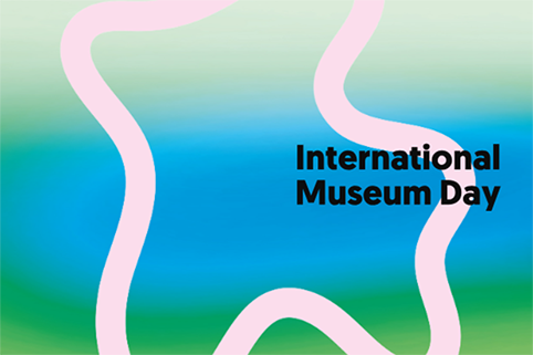 Grafisk form och text International Museum Day