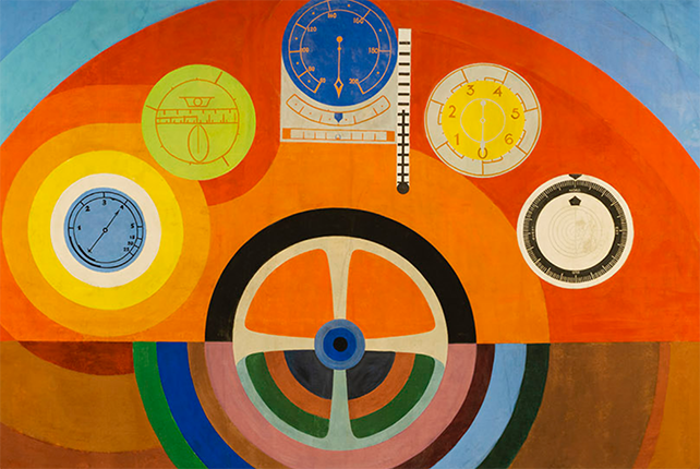 Sonia Delaunay, Instrumentpanel.