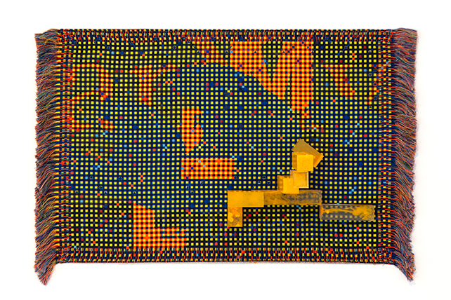 Ett textil konstverk: Large Language Model IV.