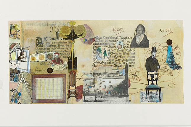 Skiss av konstnären Endre Nemes.