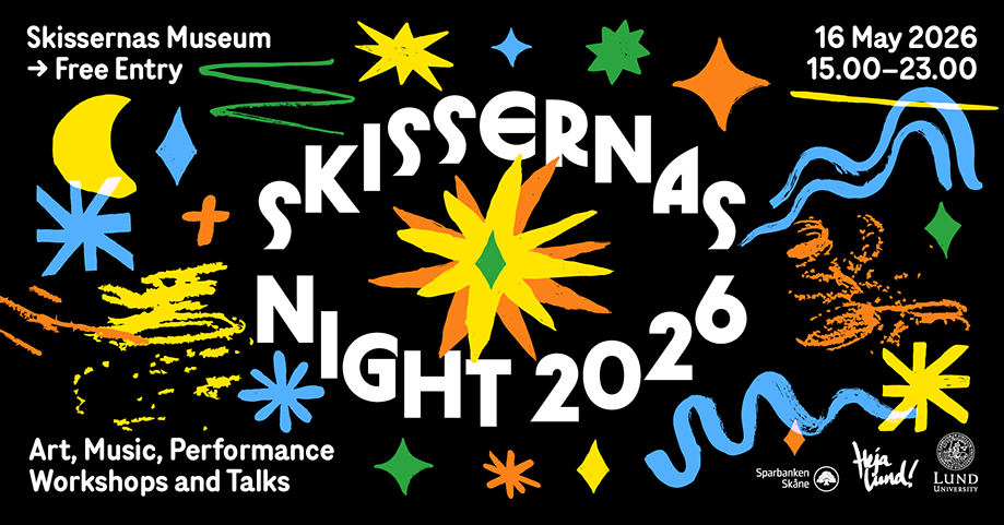 Text och grafisk form: Skissernas Night 16 maj kl. 15-23