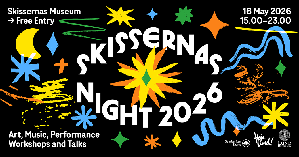 Grafisk form Skissernas Night 16 maj 2026